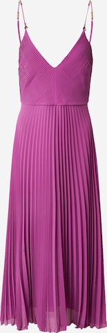 purpurinė PATRIZIA PEPE Kokteilinė suknelė: priekis