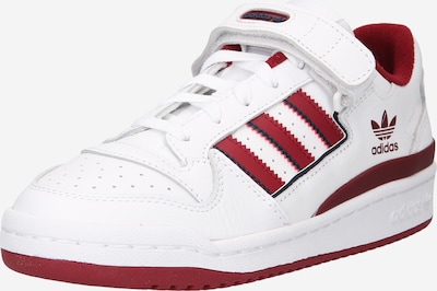 Sneaker low 'Forum' ADIDAS ORIGINALS pe roșu bordeaux / negru / alb, Vizualizare produs