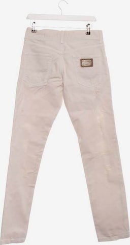 DOLCE & GABBANA Jeans 31-32 in Weiß