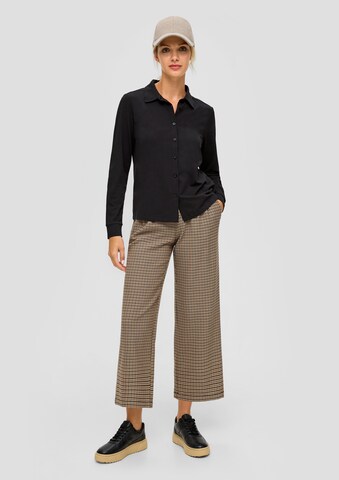 s.Oliver Bluse in Schwarz