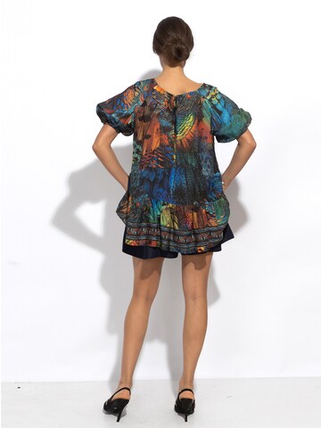 JIORO Bluse 'AMAZONIA' in Mischfarben