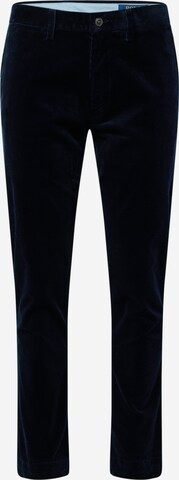 mėlyna Polo Ralph Lauren Standartinis Kelnės 'Bedford': priekis