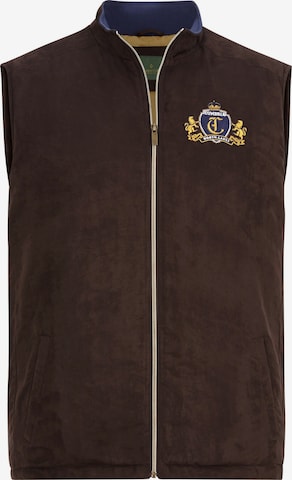 Charles Colby Vest in Brown: front