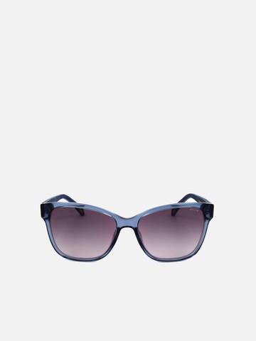 POLICE Sunglasses 'Police SPLG44 Transparent blue 56/16/140 Women Sunglasses' in Blue: front