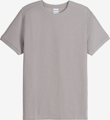 T-Shirt Bershka en gris : devant