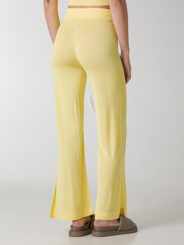 DEHA Wide Leg Hose in Gelb