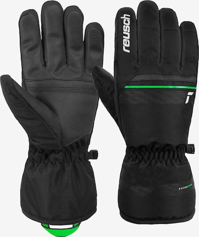 REUSCH Sporthandschoenen 'Snow King' in de kleur Groen / Zwart, Productweergave