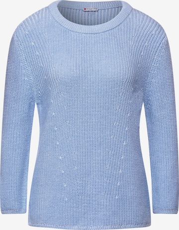 STREET ONE Pullover in Blau: predná strana