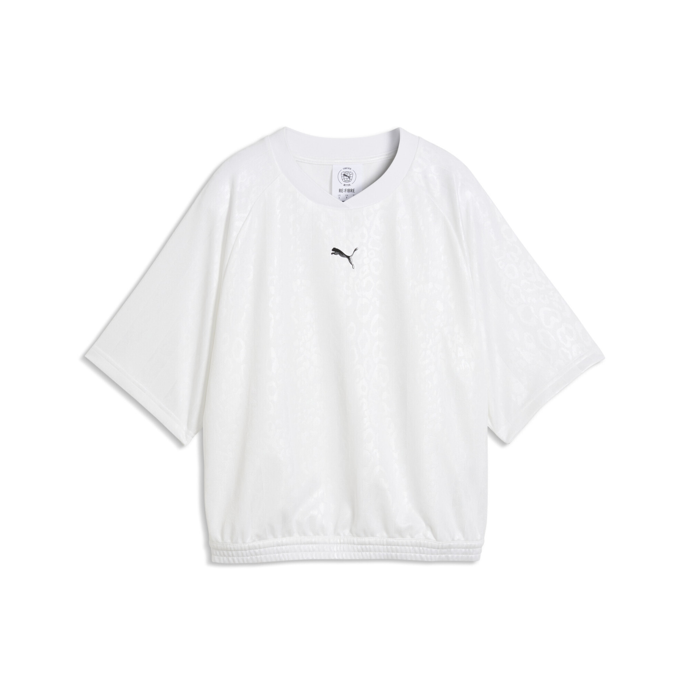 T-shirt PUMA en blanc : devant