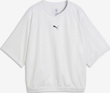 T-shirt PUMA en blanc : devant