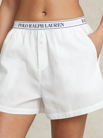 Polo Ralph Lauren Pyjamashorts ' Boxer ' in Weiß: predná strana