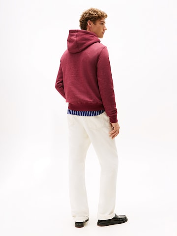 raudona TOMMY HILFIGER Standartinis modelis Megztinis be užsegimo