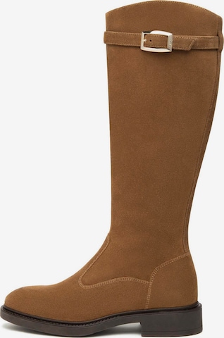 Bottes Nero Giardini en marron : devant