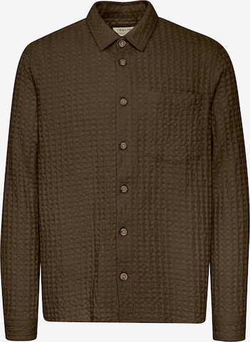 !Solid - Ajuste regular Camisa 'Nelix' en marrón: frente