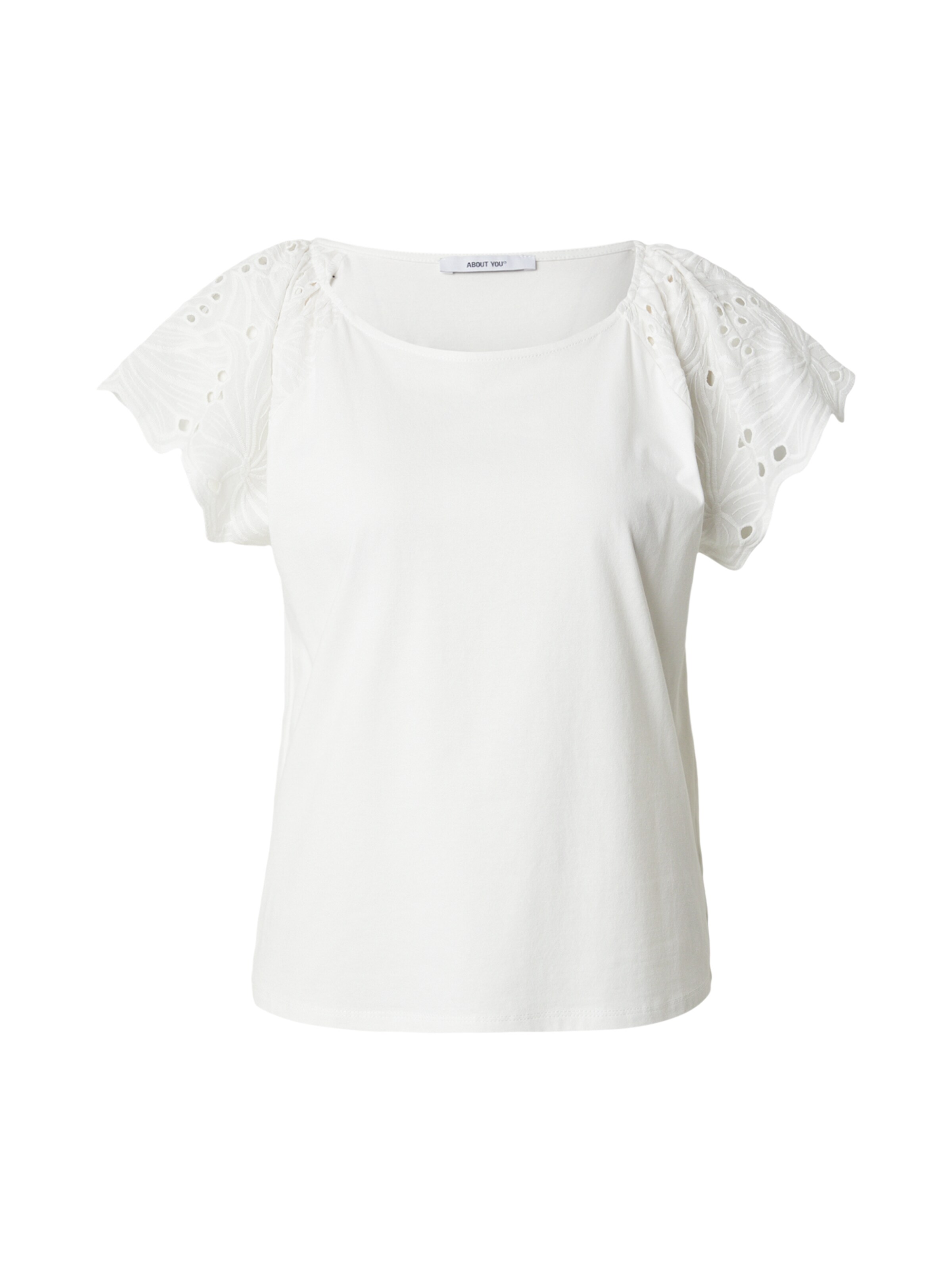 ABOUT YOU Póló 'Darja' - fehér: elől