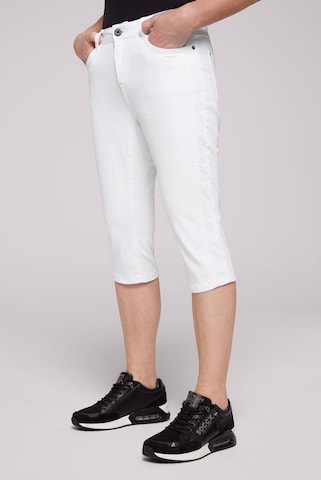 Soccx Regular Jeans in Weiß