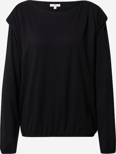TOM TAILOR T-shirt en noir, Vue avec produit