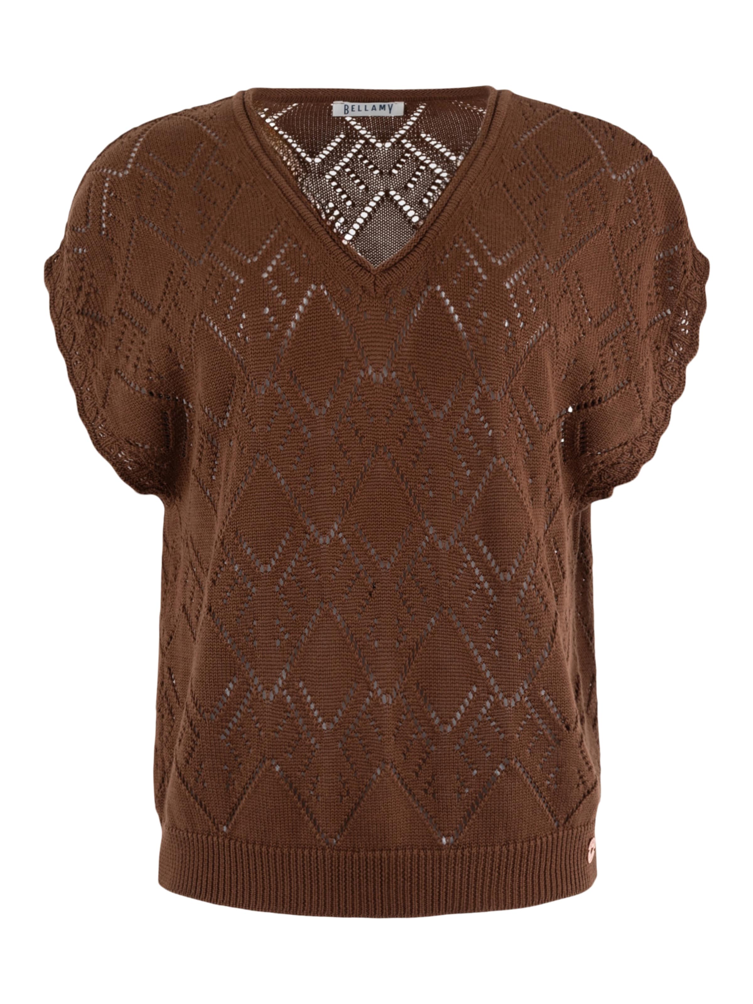 Bellamy Gallery Sweater 'Matsu' in Brown: front