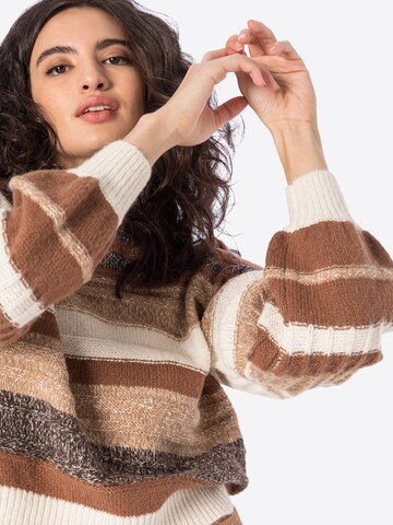 VERO MODA Sweater 'GRACELYN' in Brown