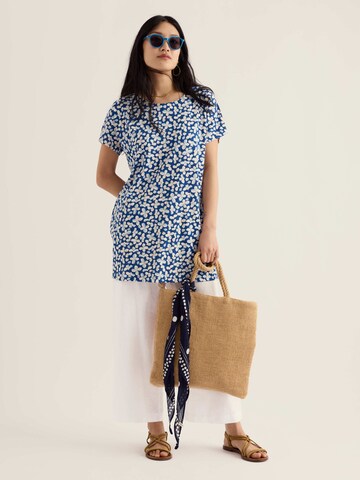Seasalt Cornwall - Camisa 'Ocean Gaze' em azul