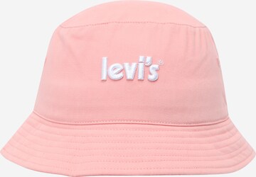 LEVI'S Hat in Pink: front