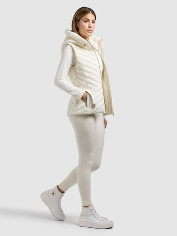 Gilet 'Demie' di khujo in bianco