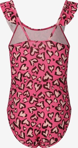 ZigZag Swimsuit 'Carly' in Pink