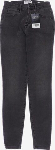 Frame Denim Jeans in 24 in Grey: front