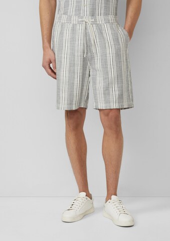 s.Oliver Loosefit Shorts 'Detroit' in Weiß: Vorderseite