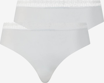 Slip Chantelle en blanc : devant