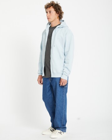 Volcom Sweatvest 'Single Stone' in Blauw