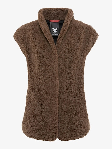 Fuchs Schmitt Strickweste 'Potsdam'‌‌‌‌‌‌‌‌‌ in Braun: Vorderseite