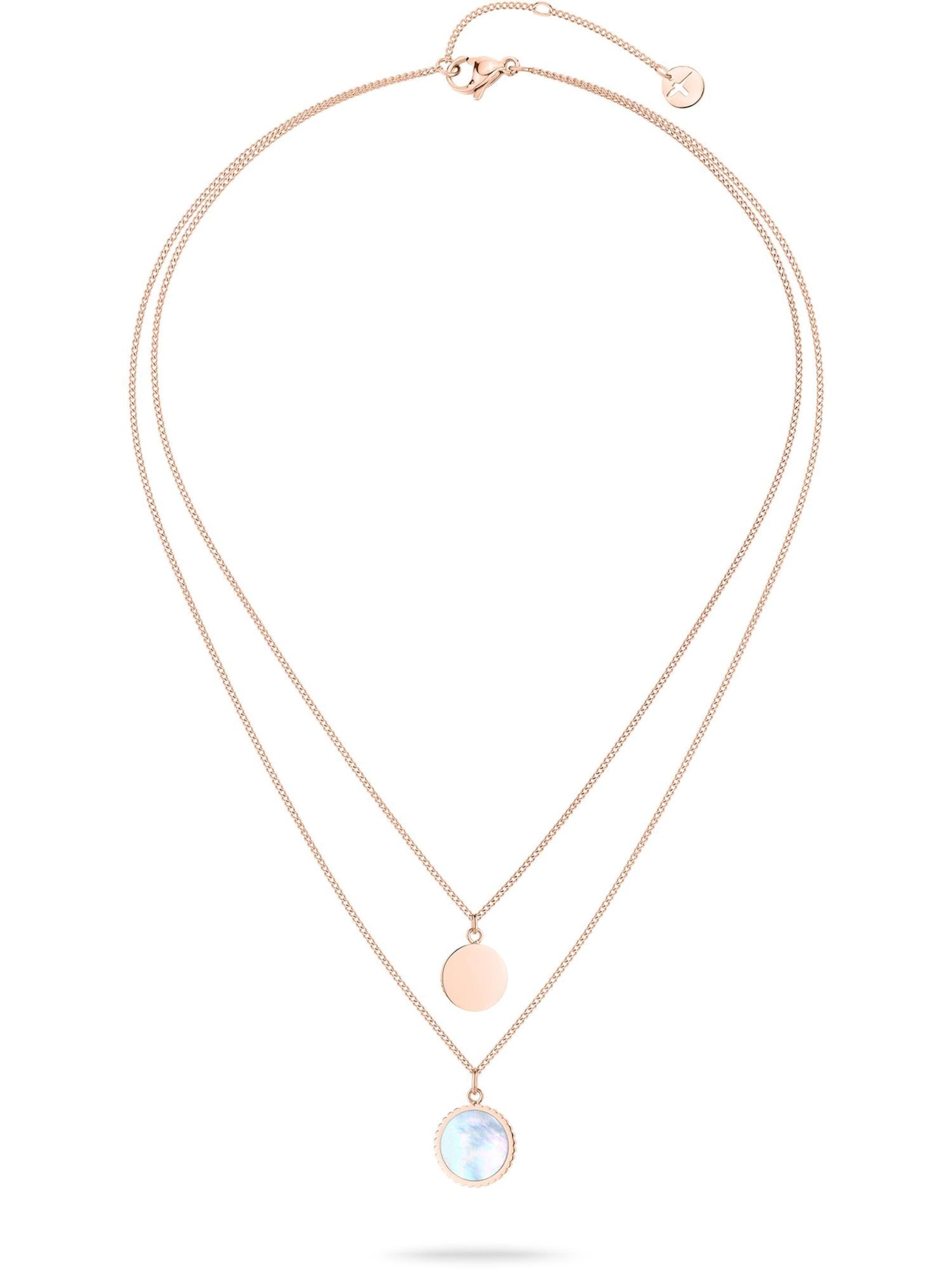 Chaîne Tamaris en or : devant