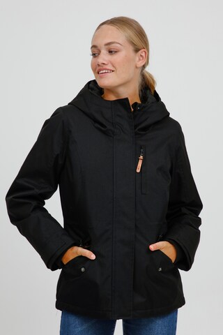 Oxmo Übergangsjacke 'BELISSA' in Schwarz: Vorderseite