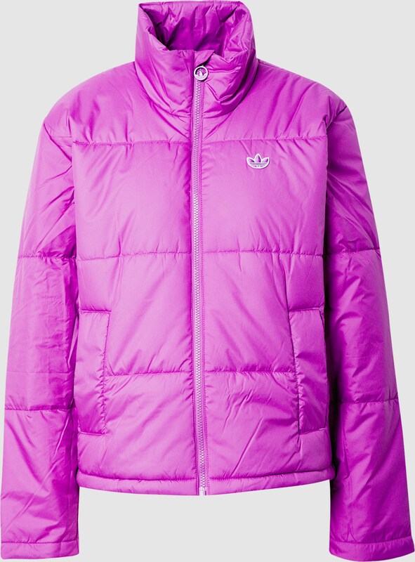ADIDAS ORIGINALS Jacke in lila weiß | ABOUT YOU NIKE Jacke Damen, lilaweiß, XS: : Schuhe & Handtaschen