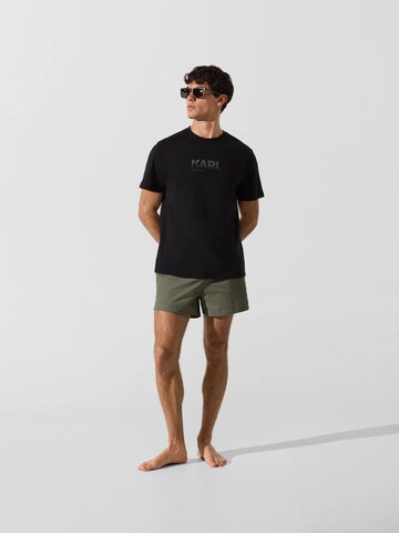 Tricou de la Karl Lagerfeld pe negru