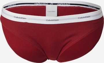 raudona Calvin Klein Underwear Moteriškos kelnaitės: priekis