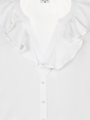 ze-ze Blouse 'Doris 082' in Wit