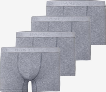Hanro Boxershorts 'Cotton Essentials' in Grau: Vorderseite