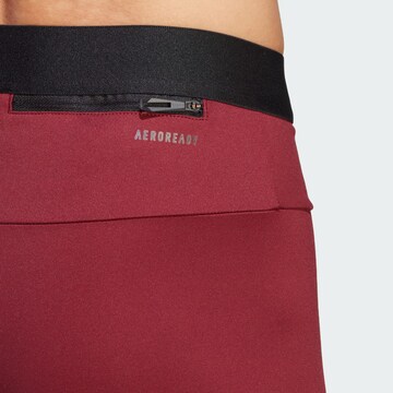 ADIDAS TERREX Slim fit Sports trousers 'Xperior' in Red