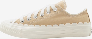 smėlio CONVERSE Sportbačiai be auliuko 'CTAS OX': priekis