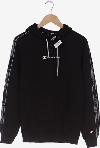 Champion Sweatshirt & Zip-Up Hoodie in M in Black: front