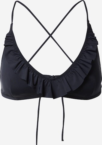 Lindex Trikotni nedrčki Bikini zgornji del 'Nolita' | črna barva: sprednja stran
