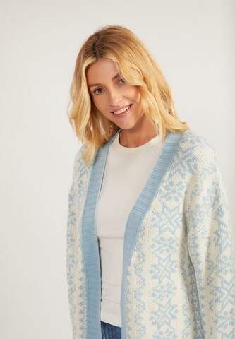 Cardigan 'Lynnea' usha BLUE LABEL en blanc