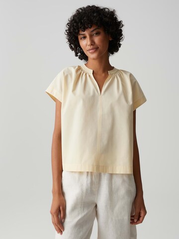 OPUS - Blusa 'Firu' en amarillo: frente