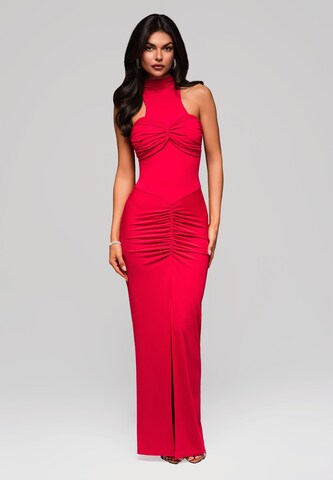Ombre Evening dress in Red