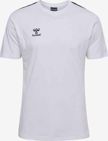 Hummel Performance Shirt 'AUTHENTIC' in White: front