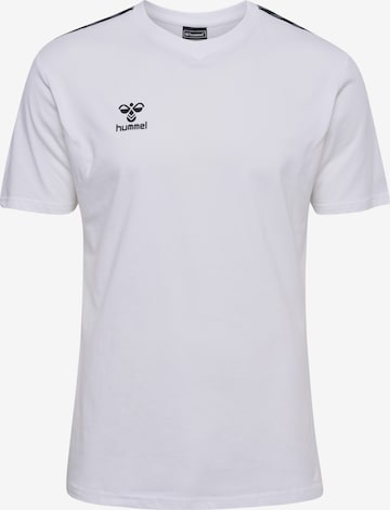 Hummel Performance Shirt 'AUTHENTIC' in White: front