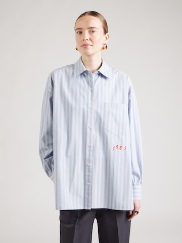 SCOTCH & SODA Блуза в синьо: отпред