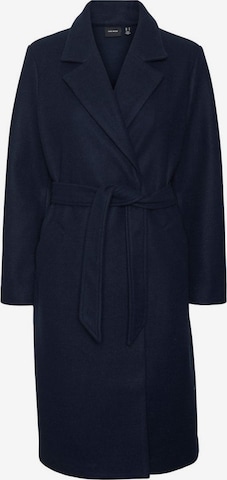 VERO MODA Between-Seasons Coat 'Fortune Aya' in Blue: front